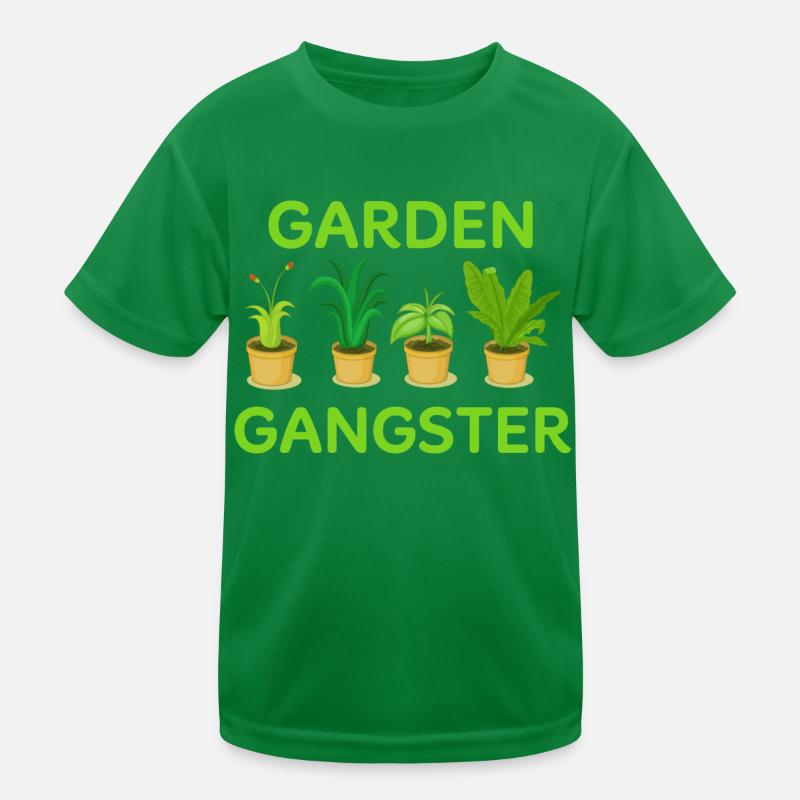 Gartengangster Kinder Funktions-T-Shirt