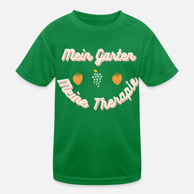 GartenTherapie Kinder Funktions-T-Shirt