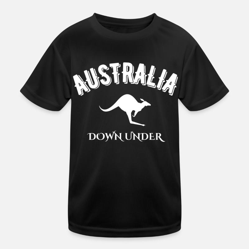 Australien Down Under Kinder Funktions-T-Shirt