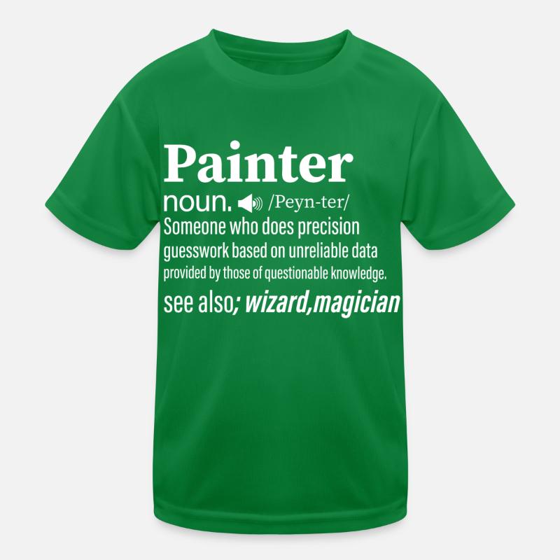 Nom de peintre.......... Profession Emploi T-shirt sport Enfant