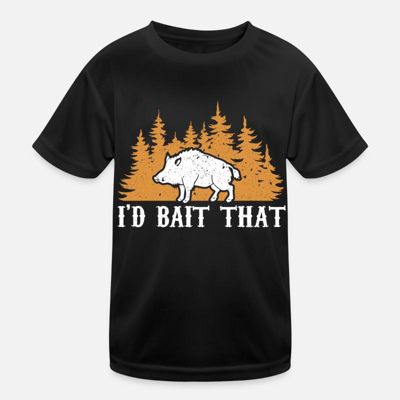 I'd Bait That Kids Functional T-Shirt