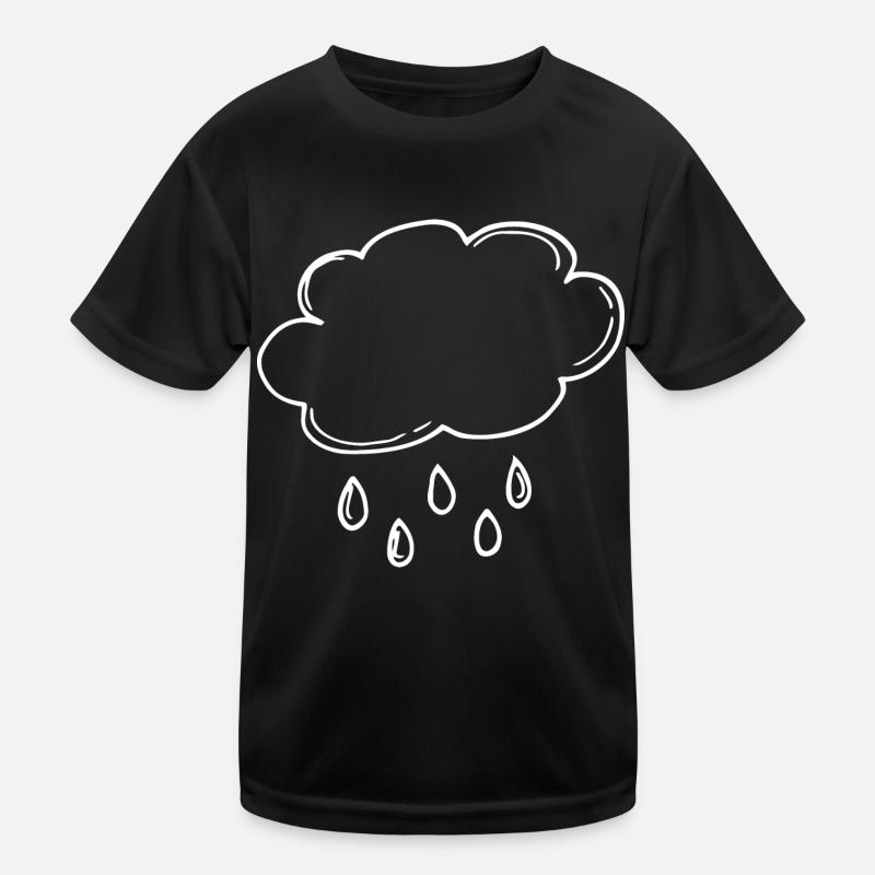 Cloud, Rain Kids Functional T-Shirt