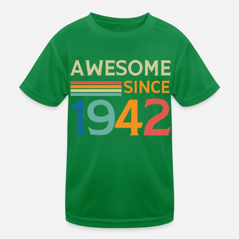Awesome since 1942 Kids Functional T-Shirt