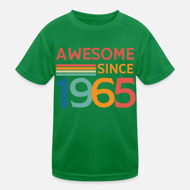 Awesome since 1965 Kids Functional T-Shirt
