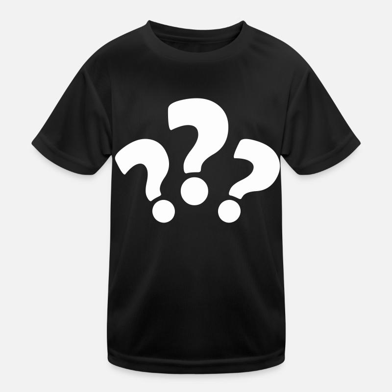 fragezeichen Kinder Funktions-T-Shirt