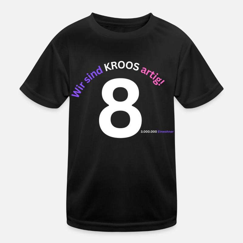 Wir sind Kroosartig Kinder Funktions-T-Shirt