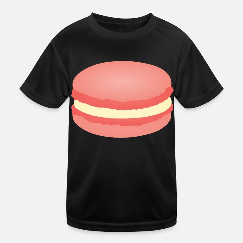 pink macaron Kids Functional T-Shirt