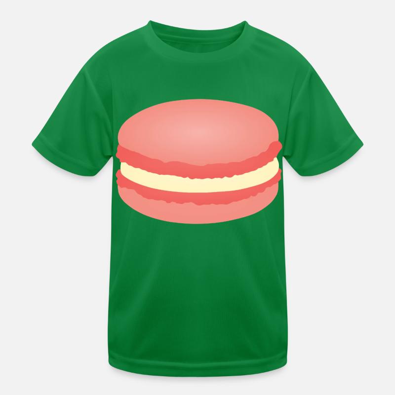 macaron rose T-shirt sport Enfant