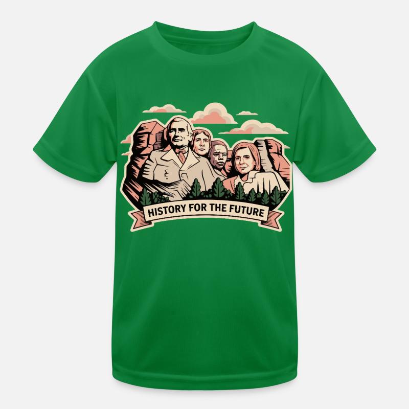 HISTORY FOR THE FUTURE Kids Functional T-Shirt