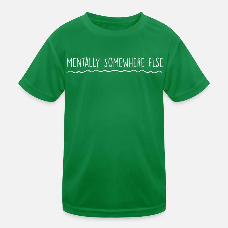 Geistig woanders Kinder Funktions-T-Shirt