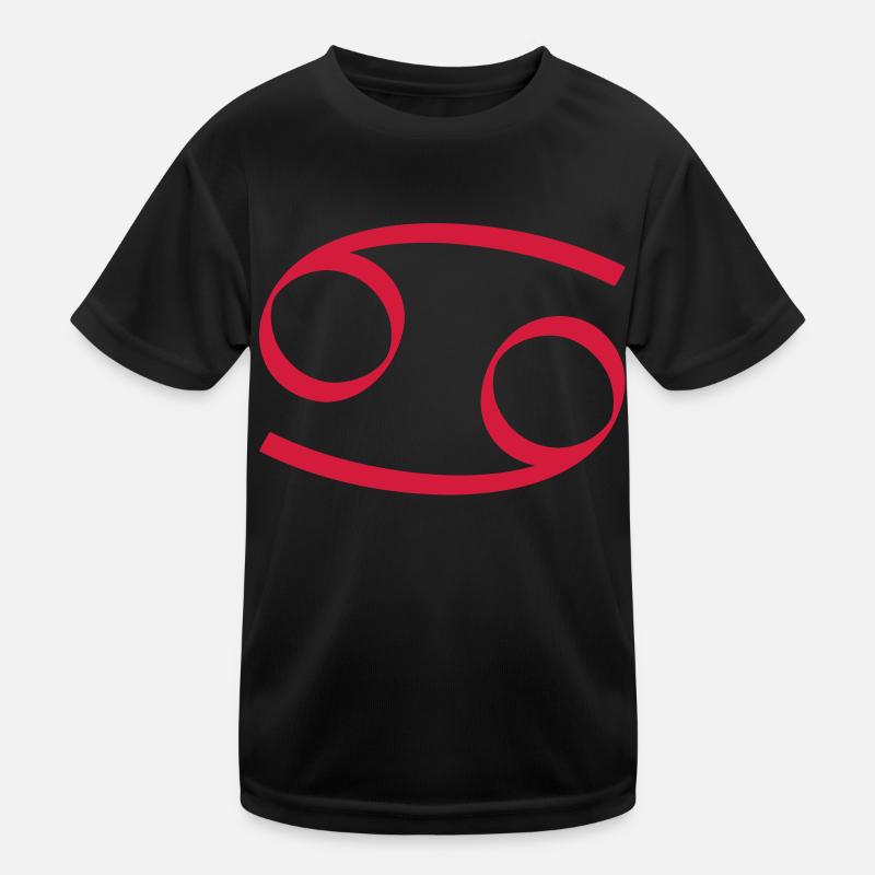 Sternzeichen Krebs Kinder Funktions-T-Shirt