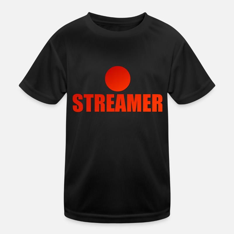 Stream Streamer YouTuber Twitch Twitcher Live Kids Functional T-Shirt