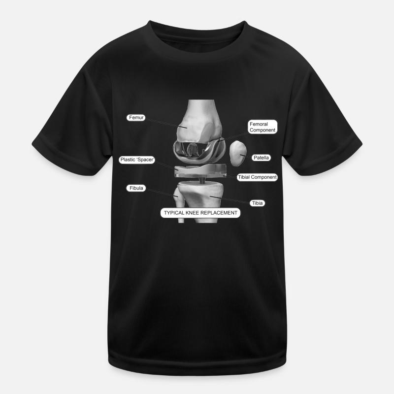 Composants du genou T-shirt sport Enfant