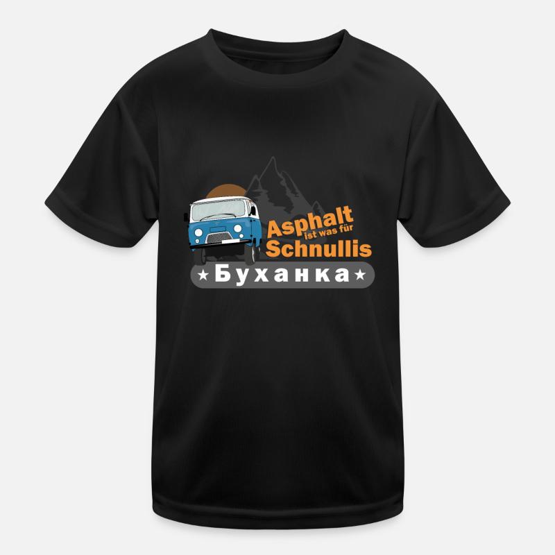UAZ - Aspalt ist was für Schnullis Kinder Funktions-T-Shirt