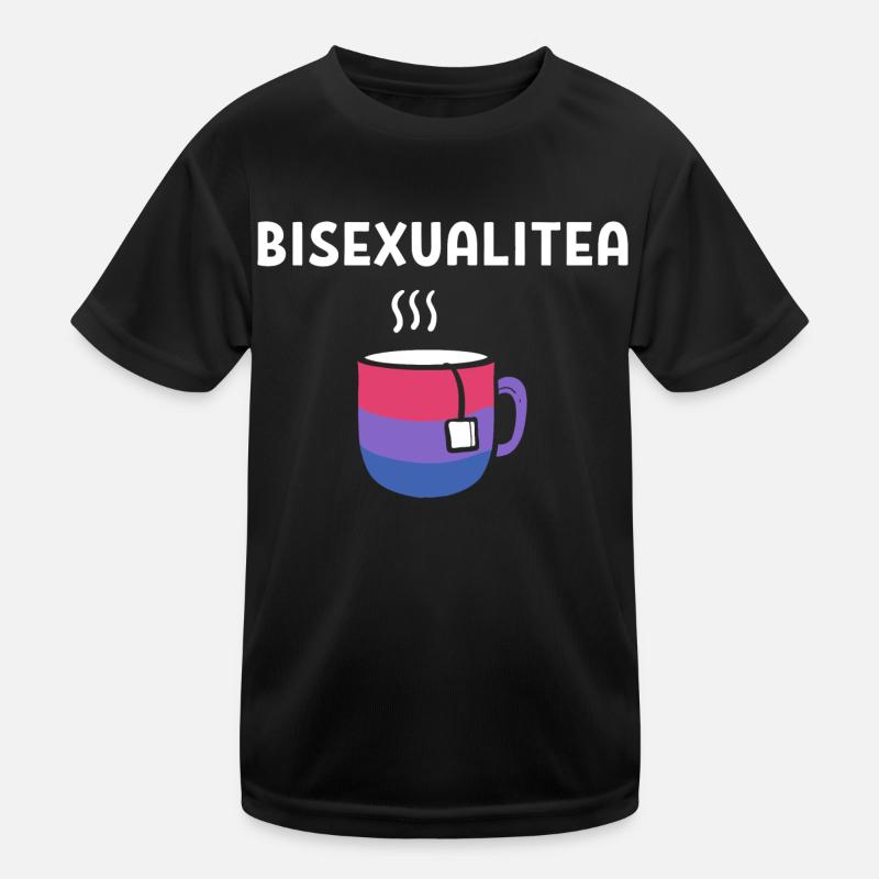 Bisexualitea. Bisexuell Gift Kinder Funktions-T-Shirt