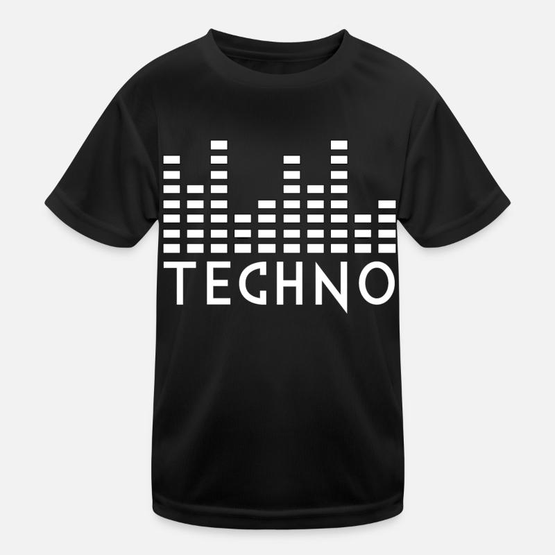 musique techno T-shirt sport Enfant