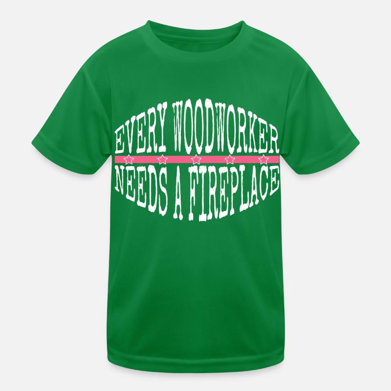 carpenter quotes tshirts carpenter funny badge Kids Functional T-Shirt