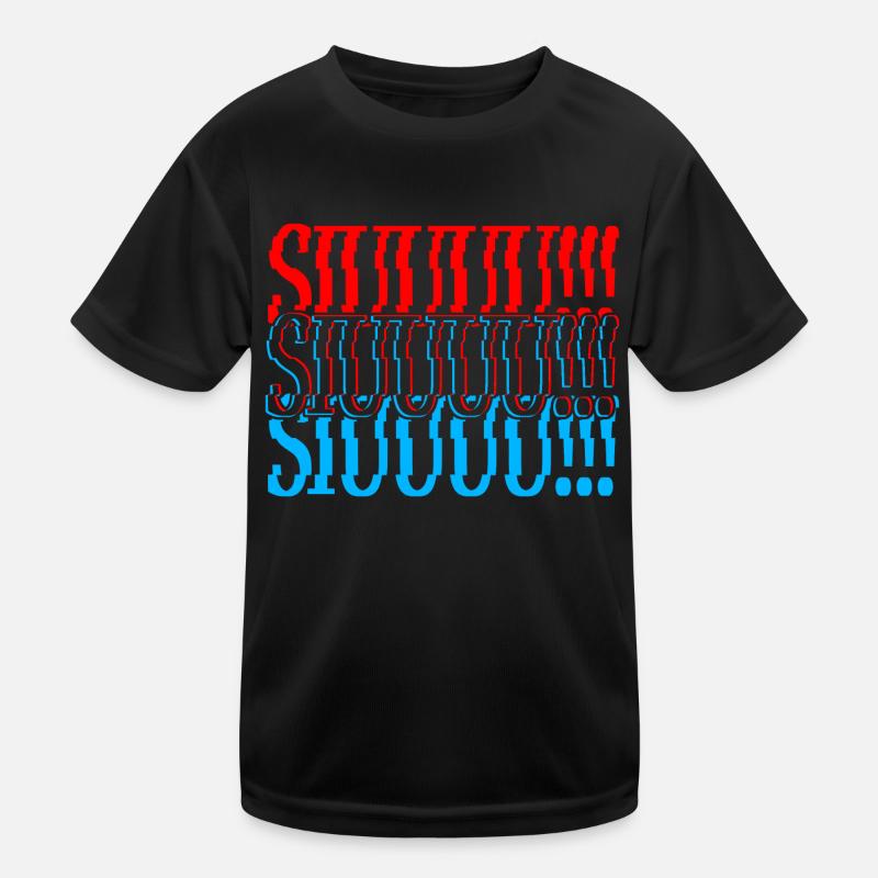 Gestört SIUUU!!! Kinder Funktions-T-Shirt