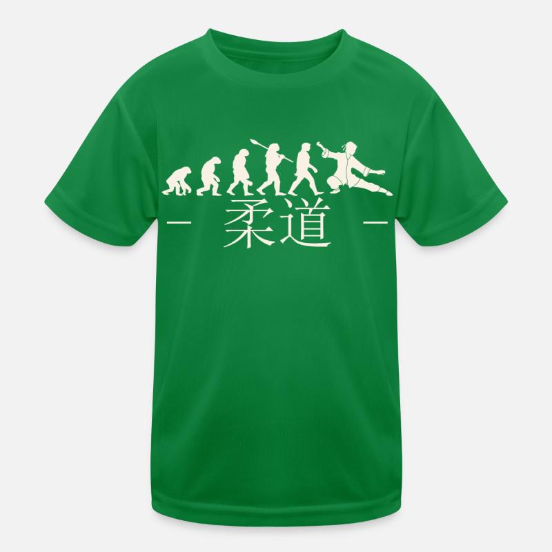 Karate evolution. martial arts. Gift Idea.Japan Kids Functional T-Shirt