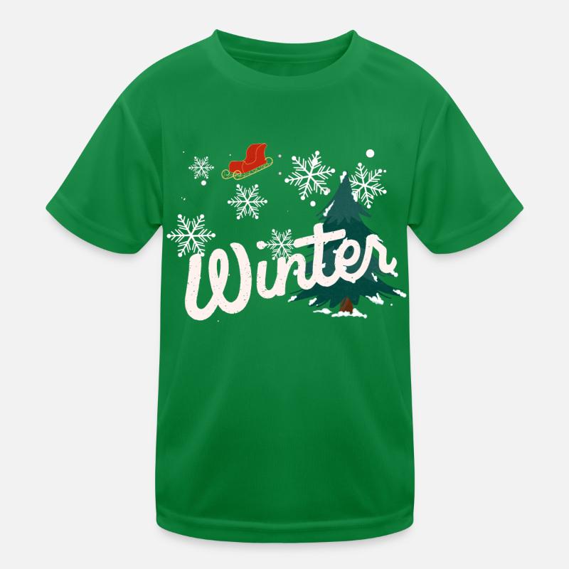 Hiver T-shirt sport Enfant