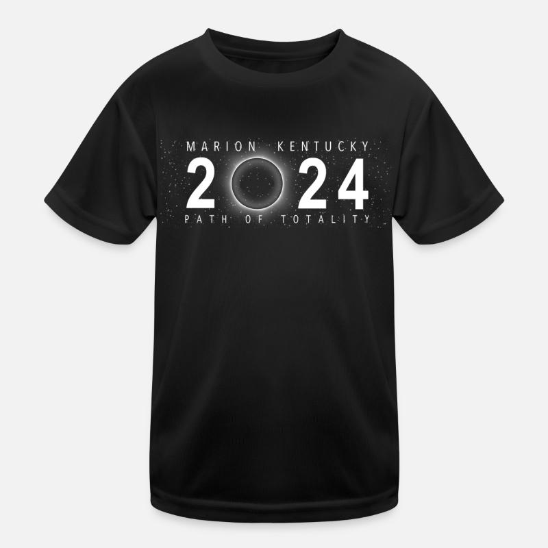 Eclipse de Soleil Marion Kentucky Eclipse 8 avril 2024 T-shirt sport Enfant