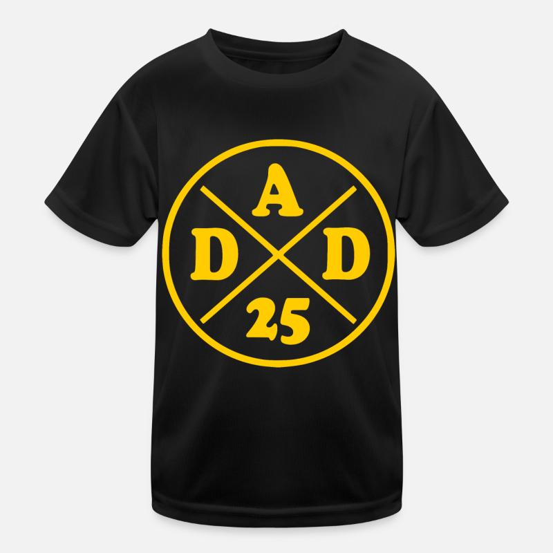Dad 2025 - dad 25 Kinder Funktions-T-Shirt