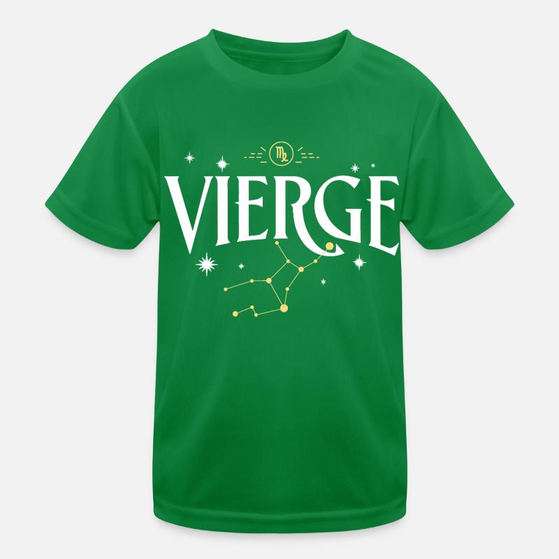 logo signe astro vierge T-shirt sport Enfant