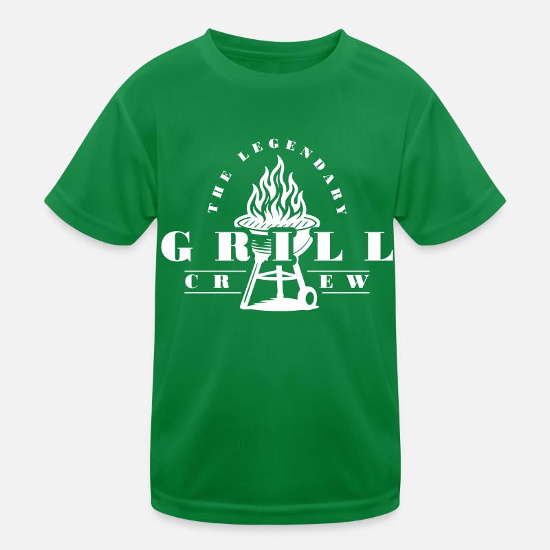 Grill crew Kids Functional T-Shirt