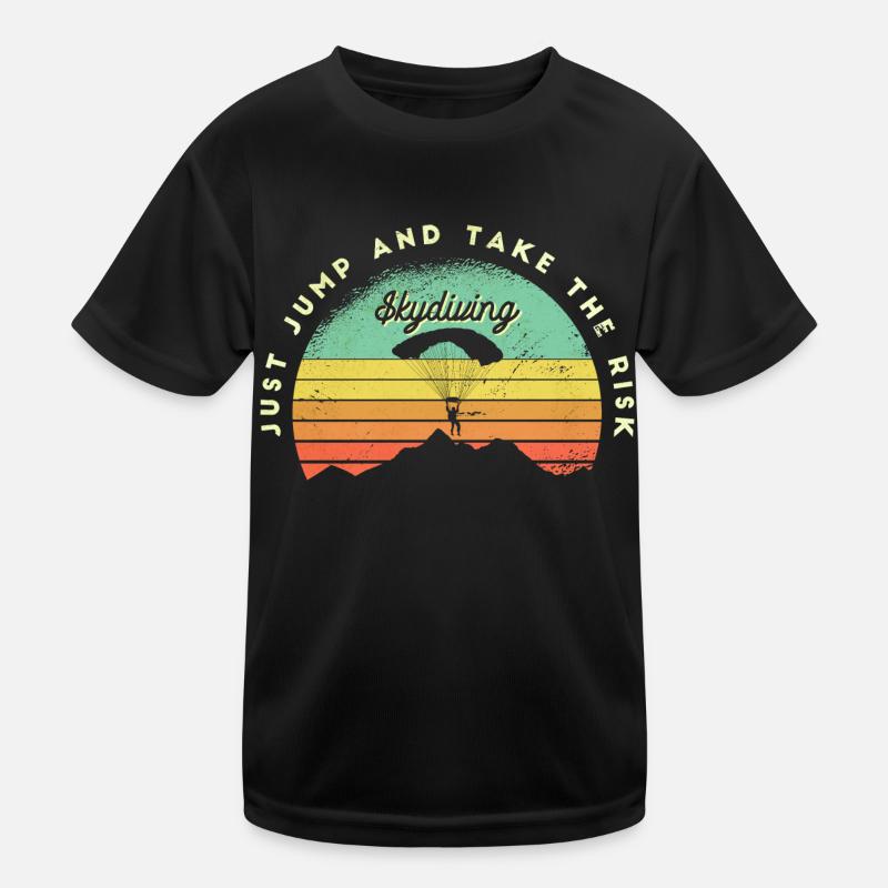 Intended for skydiving Kids Functional T-Shirt