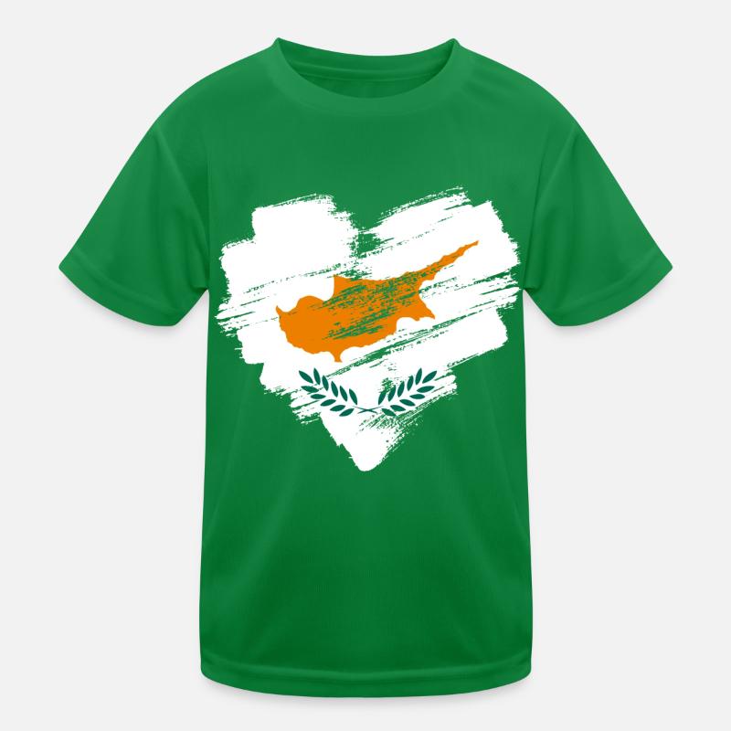 Zypern Kinder Funktions-T-Shirt