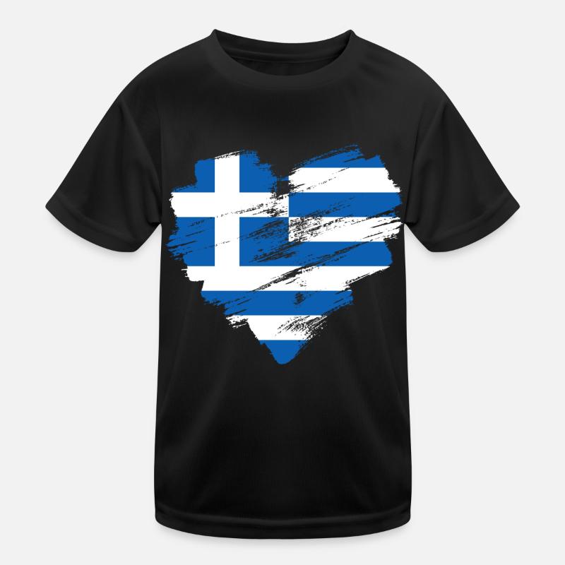 Grèce T-shirt sport Enfant