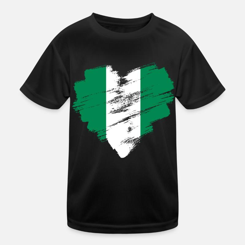 Nigeria Kids Functional T-Shirt