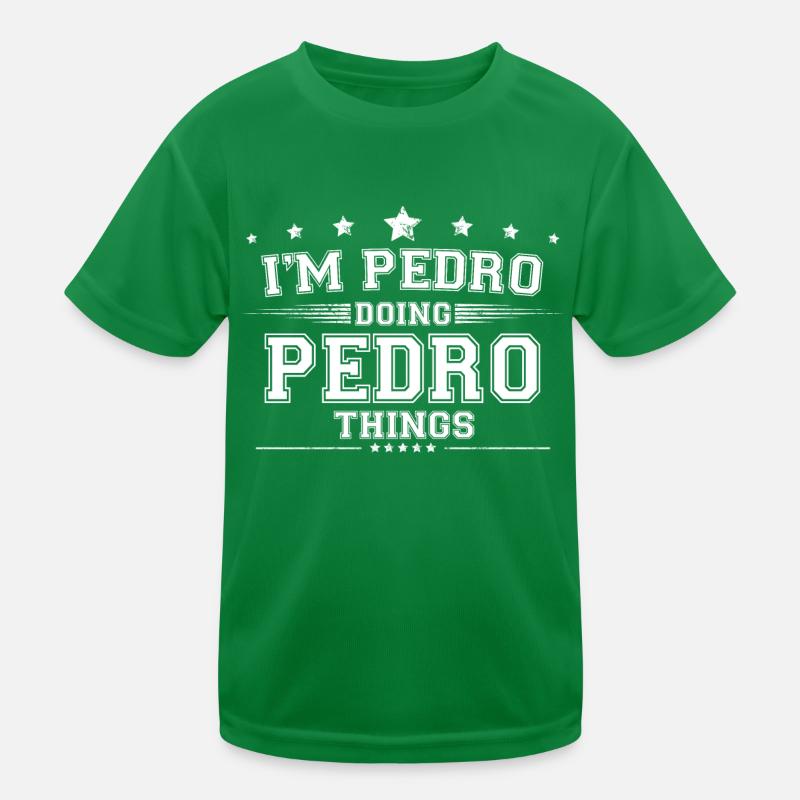 Pedro Kinder Funktions-T-Shirt