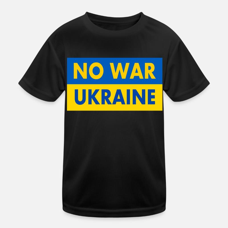 No war Kinder Funktions-T-Shirt