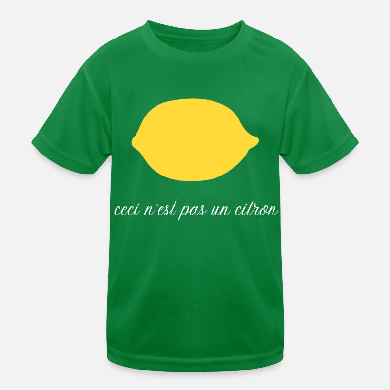 Ceci n'est pas un citron - humour T-shirt sport Enfant