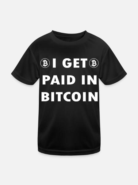 Bitcoin Trading Crypto Stocks - T-shirt sport Enfant - noir - Devant