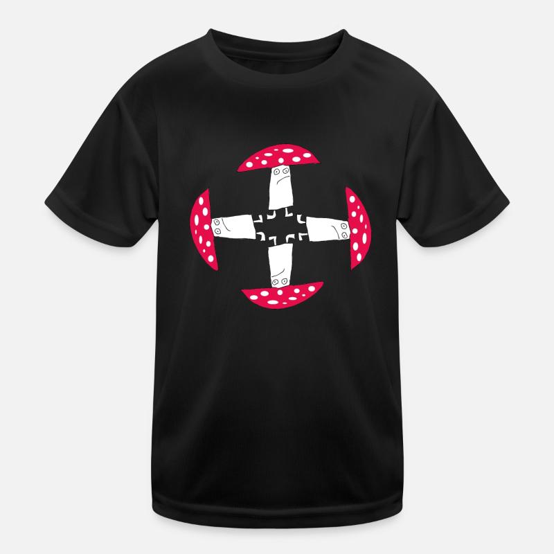 cueillette de champignons T-shirt sport Enfant