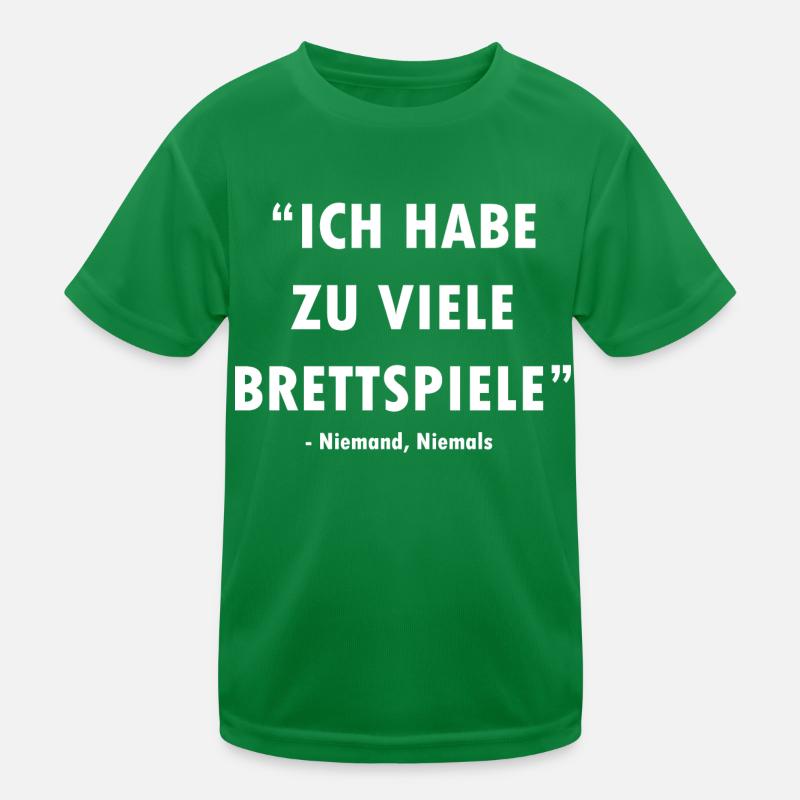 boardgame chess backgammon game night Kinder Funktions-T-Shirt