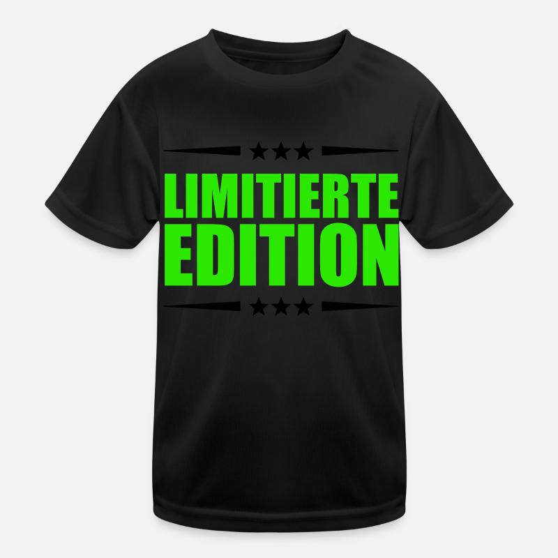 limited edition Kinder Funktions-T-Shirt
