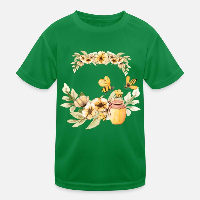 Honigtopf Kinder Funktions-T-Shirt