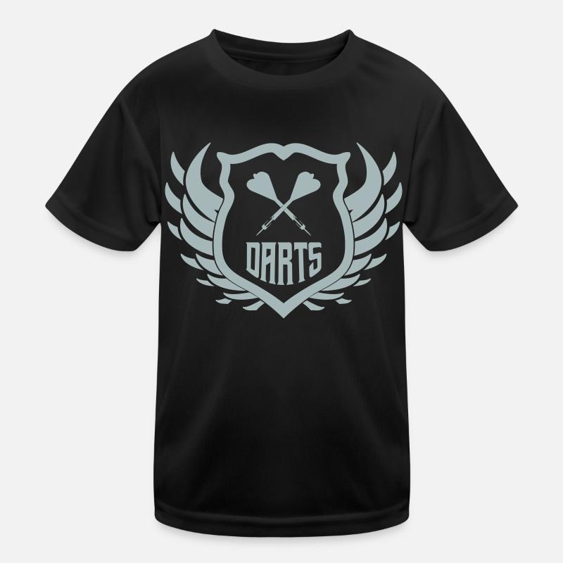 darts crest Kinder Funktions-T-Shirt