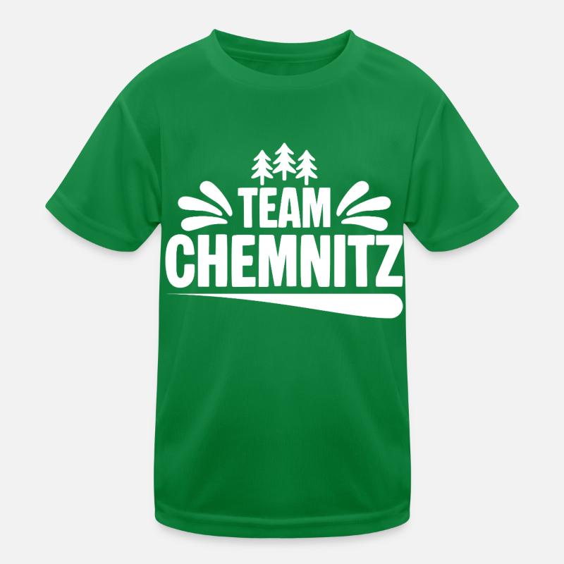 Team Chemnitz Kinder Funktions-T-Shirt