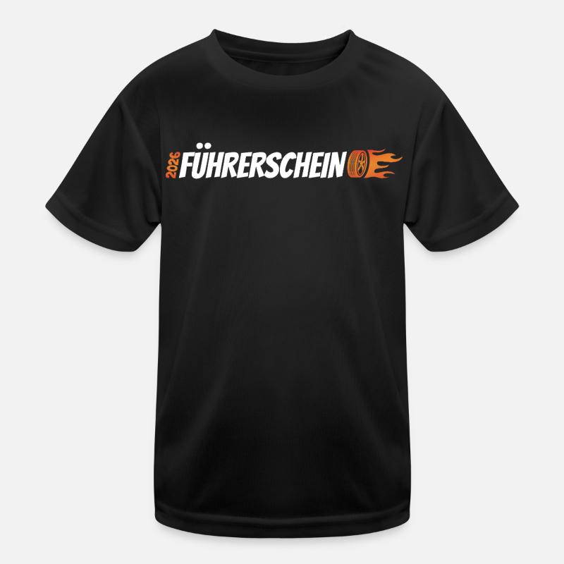 Driver's license passed 2026 - Driver's license Kids Functional T-Shirt