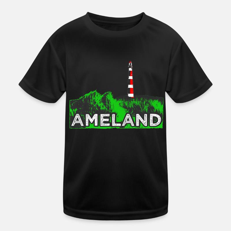 Ameland Phare T-shirt sport Enfant