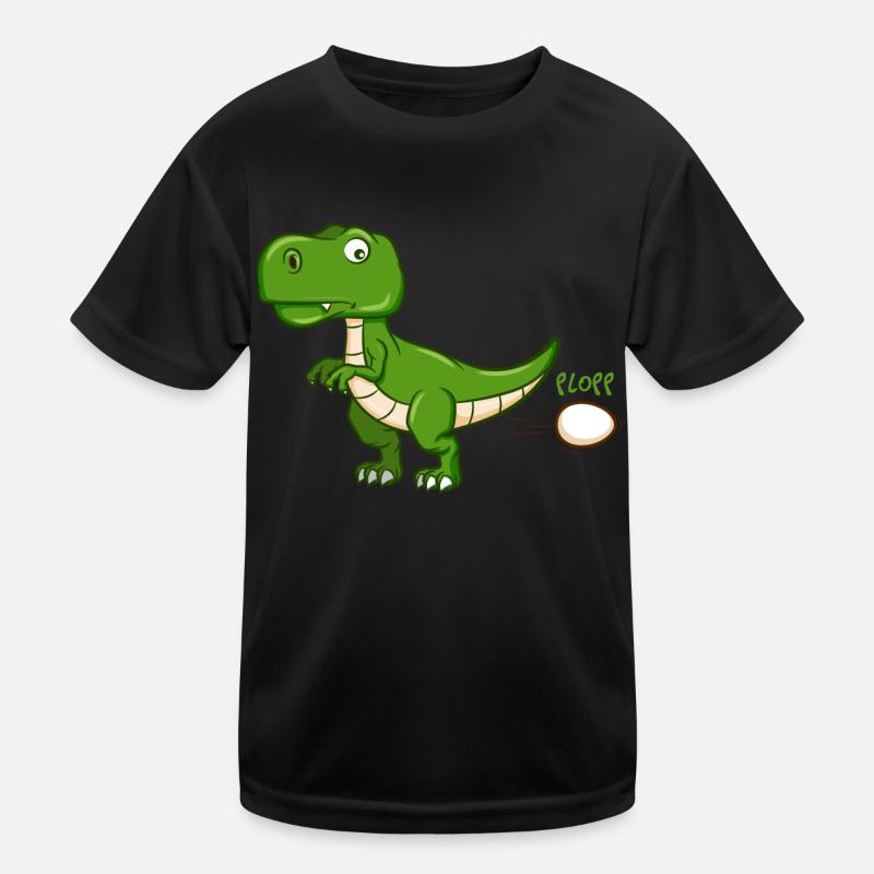 PLOPP T-Rex Kinder Funktions-T-Shirt