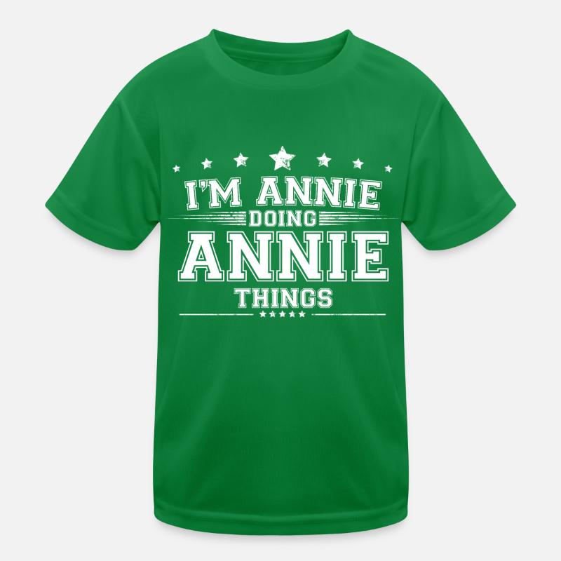 Annie Kinder Funktions-T-Shirt