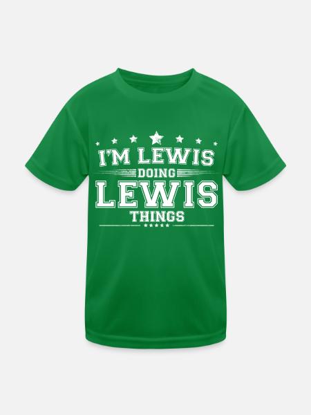 Lewis - Kids Functional T-Shirt - kelly green - Front
