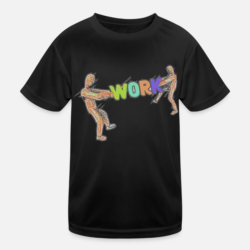 Work Work Worker Worker Occupation Kids Functional T-Shirt