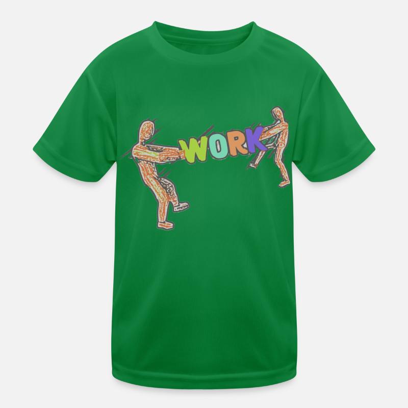 Work Work Worker Worker Occupation Kids Functional T-Shirt