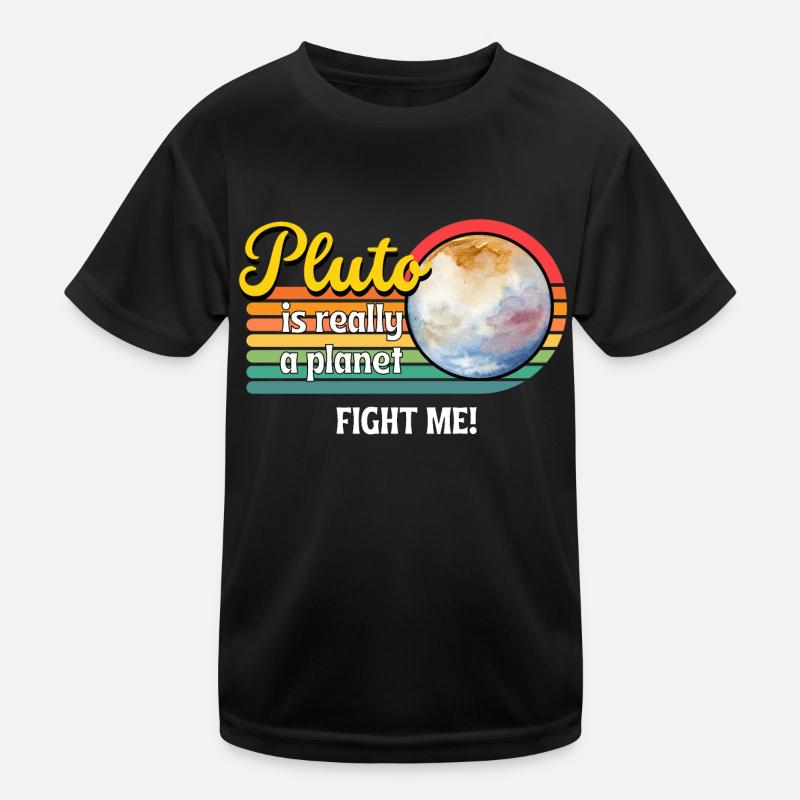 Lasst uns Pluto wieder zu einem Planeten machen - das ist es, was Pluto ist. Kinder Funktions-T-Shirt